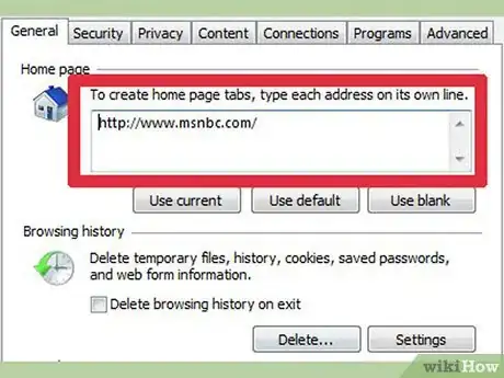 Image titled Make MSNBC Your Browser Home Page Step 17