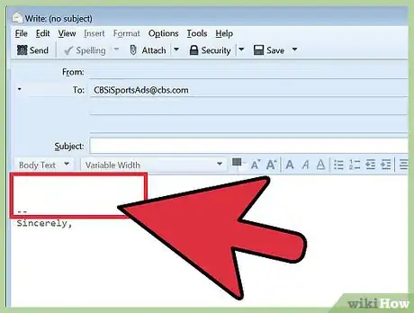 Image titled Email CBS Sports Step 7