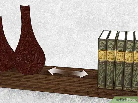 Image titled Decorate a Shelf in the Living Room Step 10
