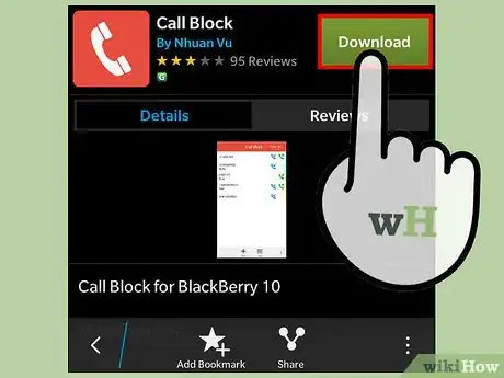 Image titled Block a Number on Blackberry Step 3