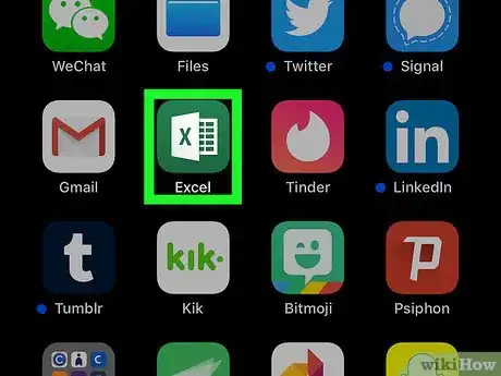 Image titled Count Characters in Excel on iPhone or iPad Step 1