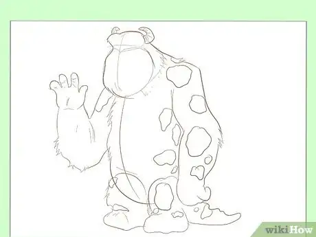 Image titled Draw Sully from Monster's Inc Step 7