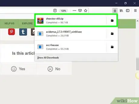 Image titled Disable Shell Extensions with ShellExView Step 2