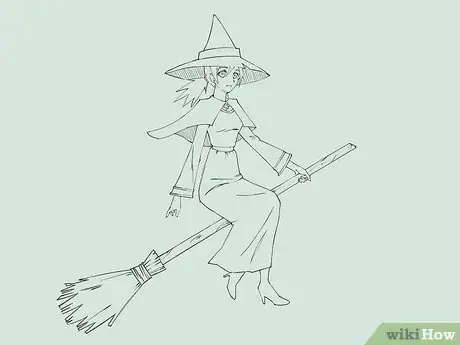 Image titled Draw a Witch Step 16