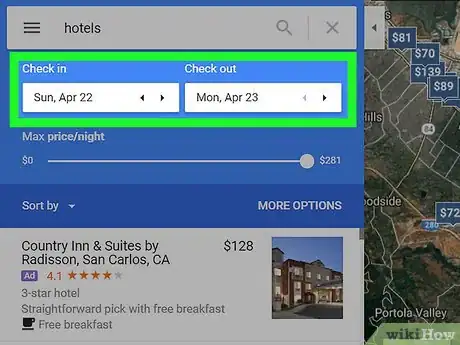 Image titled Show Hotels on Google Maps on PC or Mac Step 4
