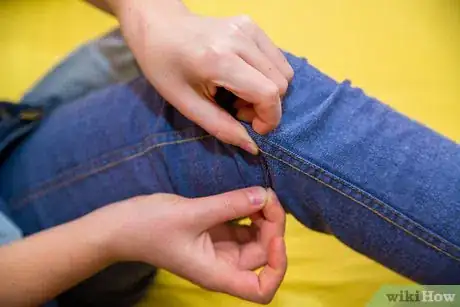 Image titled Turn Your Flare Jeans Into Skinny Jeans Step 4