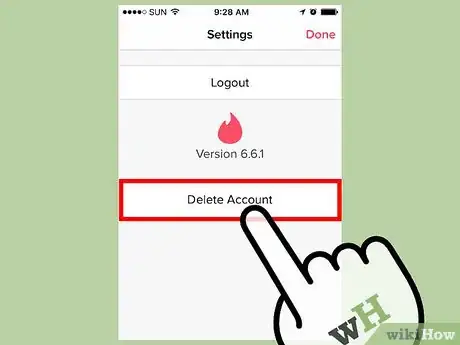 Image titled Deactivate Tinder Account Using iOS Devices Step 4