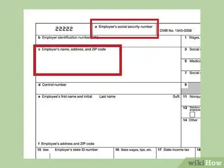 Image titled Get a Corrected W‐2 Step 1