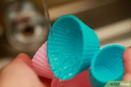Image titled Bake With Silicone Cupcake Liners Step 1