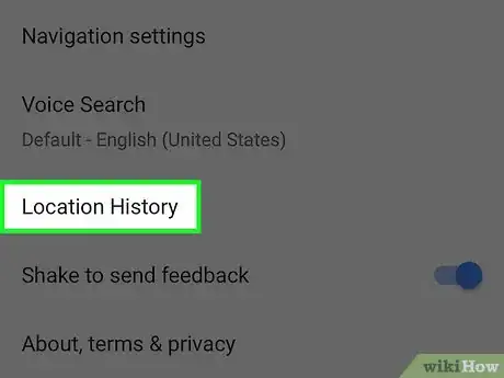 Image titled Clear Your Google Maps History on an iPhone Step 4