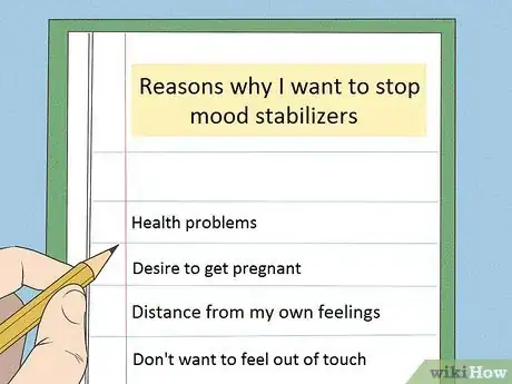 Image titled Safely Stop Taking Mood Stabilizers Step 1