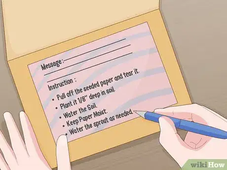 Image titled Make a Plantable Seeded Card Step 21