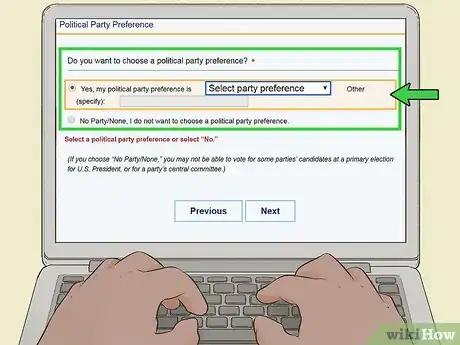 Image titled Register to Vote in California Step 4