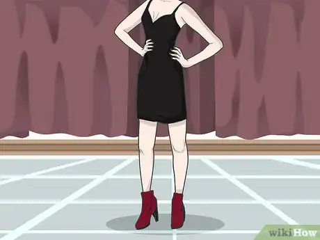 Image titled Wear Burgundy Booties Step 12