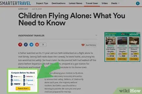 Image titled Arrange for Your Child to Fly Alone Step 1