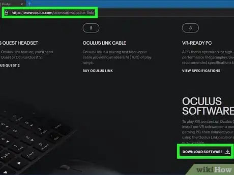 Image titled Connect an Oculus Quest to a PC Step 1