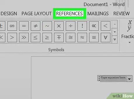 Image titled Label Equations in Word Step 5