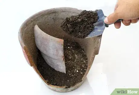 Image titled Make a Fairy Garden from Broken Pots Step 3