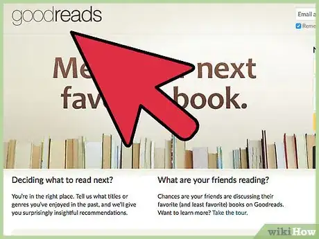 Image titled Write a New Review on Goodreads Step 1