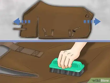 Image titled Wash a Horse Rug Step 3
