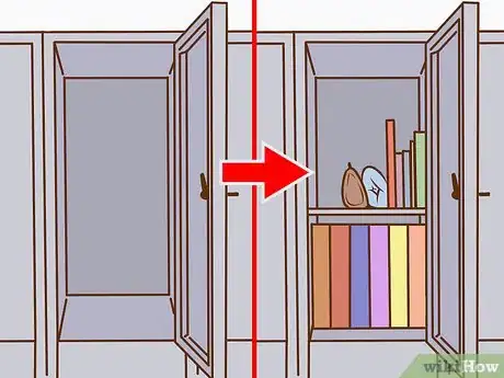 Image titled Fit All of Your Stuff in Your Tiny Locker Step 8
