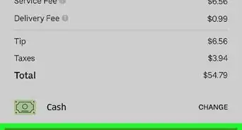 Pay with Cash on Uber Eats