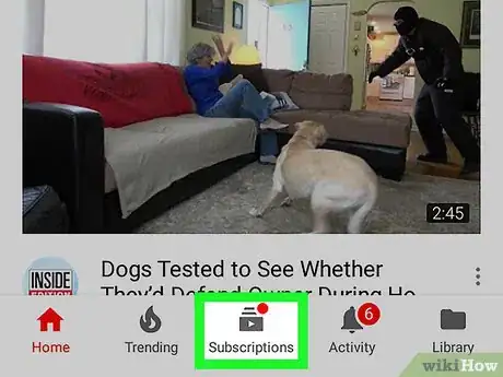 Image titled Unsubscribe to YouTube Channels on Android Step 2