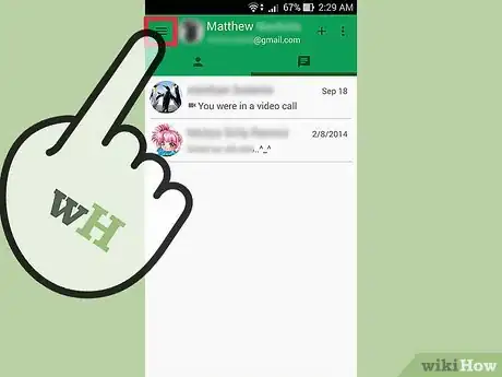 Image titled Snooze Notifications from the Google+ Hangouts Mobile App Step 2