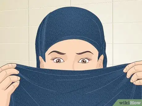 Image titled Cover Your Face with a Hijab Step 7