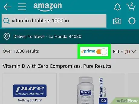 Image titled Search on Amazon Prime Step 5