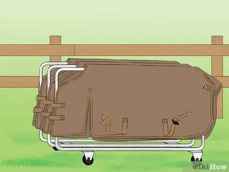 Image titled Wash a Horse Rug Step 7