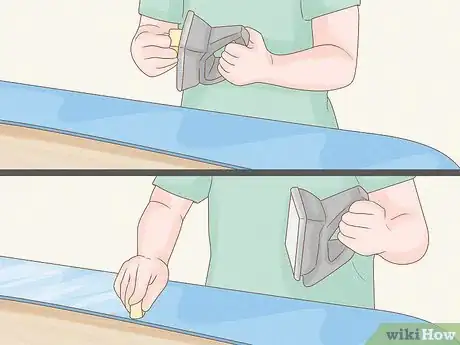 Image titled Remove Old Wax from a Snowboard Step 7