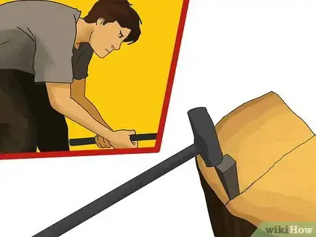 Image titled Split Gnarly Firewood Step 11