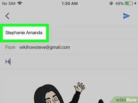 Image titled Use Bitmoji with Gmail on iPhone or iPad Step 16