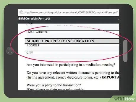Image titled File a Complaint Against a Real Estate Agent in Ohio Step 7
