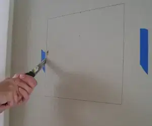 Image titled cut hole