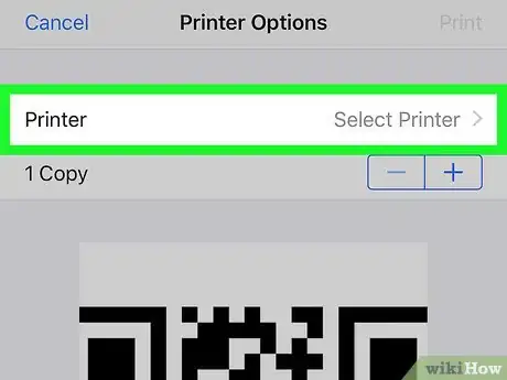 Image titled Print QR Codes on Paper on iPhone or iPad Step 4