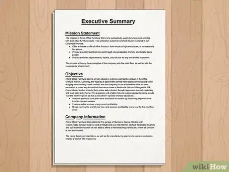 Image titled Write a Business Plan for Internet Business Step 1