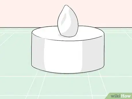 Image titled Make a Tealight Snowman Step 1