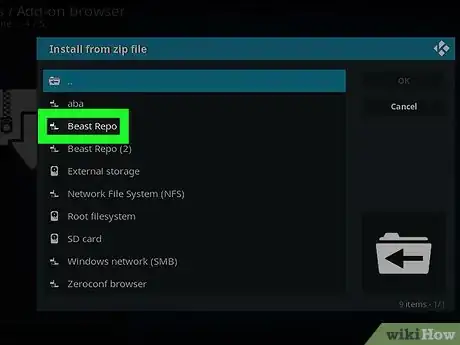 Image titled Install the Beast on Kodi Step 13