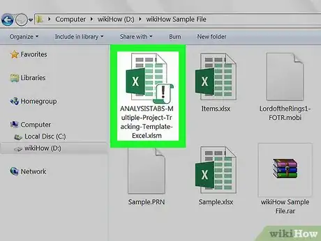 Image titled Track Multiple Projects in Excel on PC or Mac Step 3