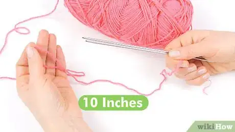 Image titled Knit a Backwards Loop Cast On Step 1