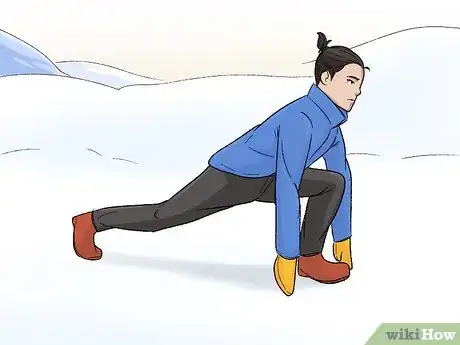 Image titled Stretch Legs After Skiing Step 7