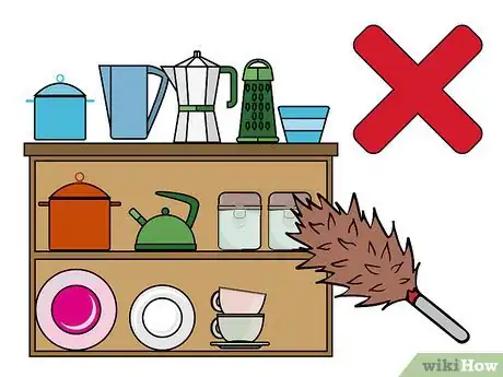 Image titled Decorate the Top of Kitchen Cabinets Step 7