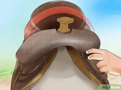 Image titled Adjust the Stirrups on an English Saddle Step 6