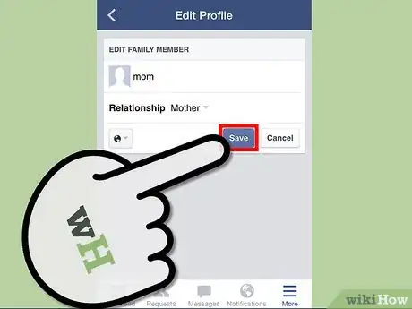 Image titled Update Your Family on Facebook Step 12