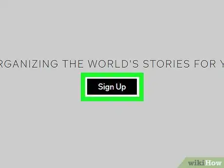 Image titled Create a Flipboard Account on PC or Mac Step 2