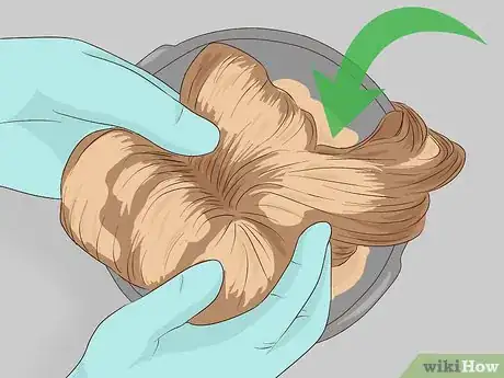 Image titled Dye a Human Hair Wig Step 6