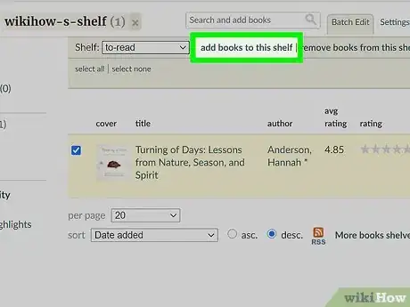 Image titled Mark a Book as Want to Read on Goodreads Step 19