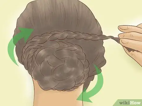 Image titled Do a Braided Flower Crown Hairstyle Step 19